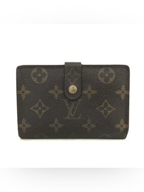 AUTH Louis Vuitton Kisslock Wallet Porte Monnaie Billets Viennois AUTHENTIC